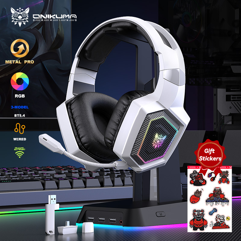 ONIKUMA 2,4 GHz Wireless Gamin – Gaming Headset Rgb Bewertung und Preis